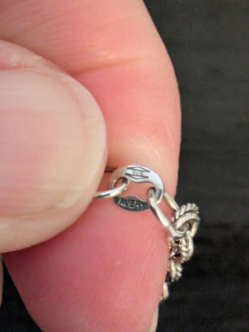 James Avery Double Link 16in Chain 925 Sterling Silver necklace - Picture 8 of 12